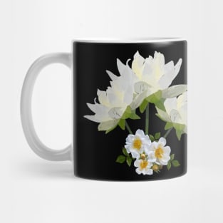 White lotus Mug